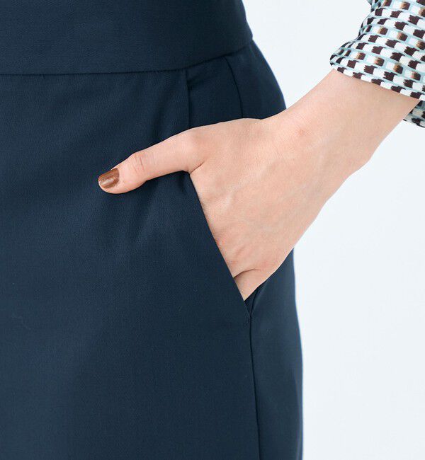 Ballsey「ソフトポリエステルレーヨンストレッチ セミワイドパンツ」|その他|