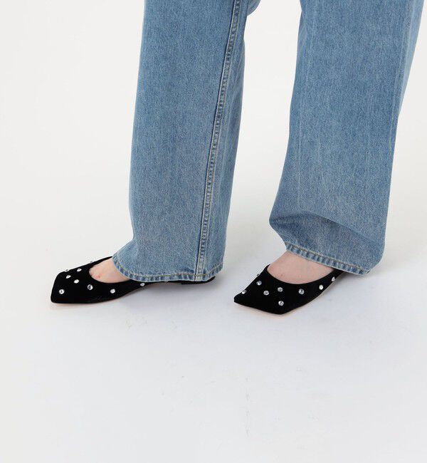 PIPPICHIC LINDA DIAMOND 8 フラットシューズ（TOMORROWLAND GOODS