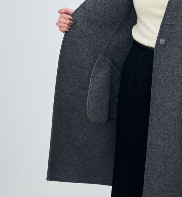 TOMORROWLAND collection「スーパーダブルフェイス Vカラージレ」|ベスト・ジレ|