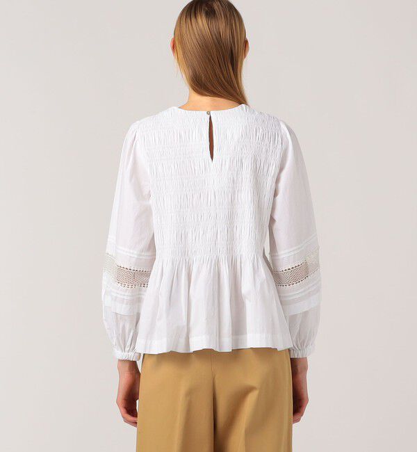 TOMORROWLAND BUYING WEAR「【別注】ne Quittez pas BLACK Gather ブラウス」|シャツ・ブラウス|