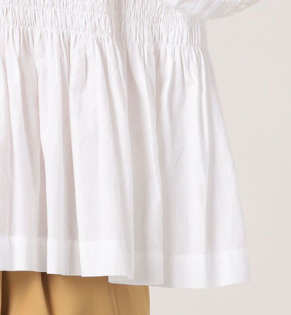 TOMORROWLAND BUYING WEAR「【別注】ne Quittez pas BLACK Gather ブラウス」|シャツ・ブラウス|