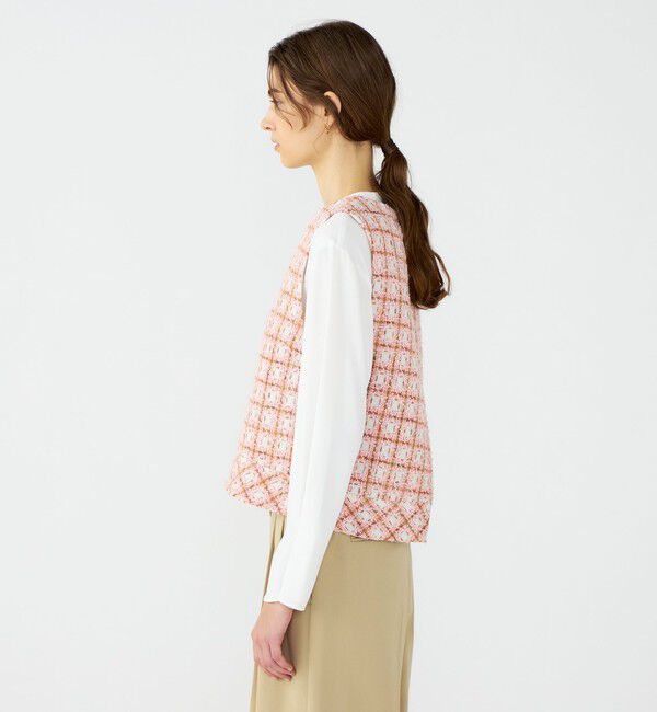 Ballsey「Parfait バックオープンベスト」|ベスト・ジレ|