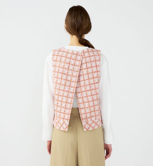 Ballsey「Parfait バックオープンベスト」|ベスト・ジレ|