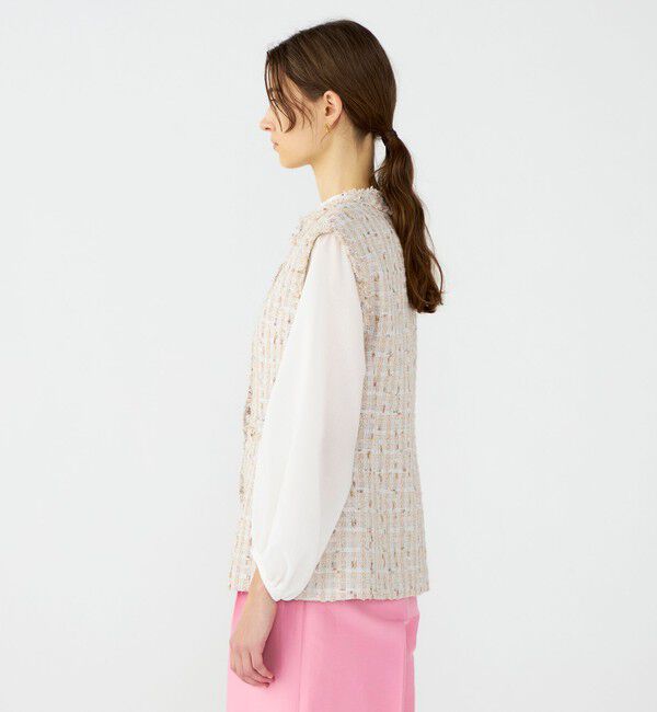 Ballsey「Mille-feuille クルーネックジレ」|ベスト・ジレ|