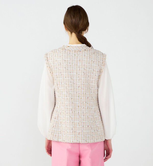 Ballsey「Mille-feuille クルーネックジレ」|ベスト・ジレ|