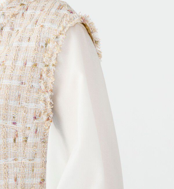 Ballsey「Mille-feuille クルーネックジレ」|ベスト・ジレ|