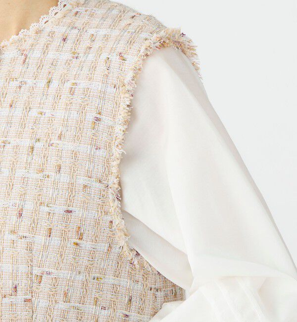 Ballsey「Mille-feuille ショートジレ」|ベスト・ジレ|