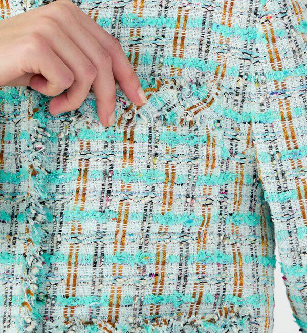 Ballsey「Sorbet クルーネックジャケット」|ノーカラージャケット|