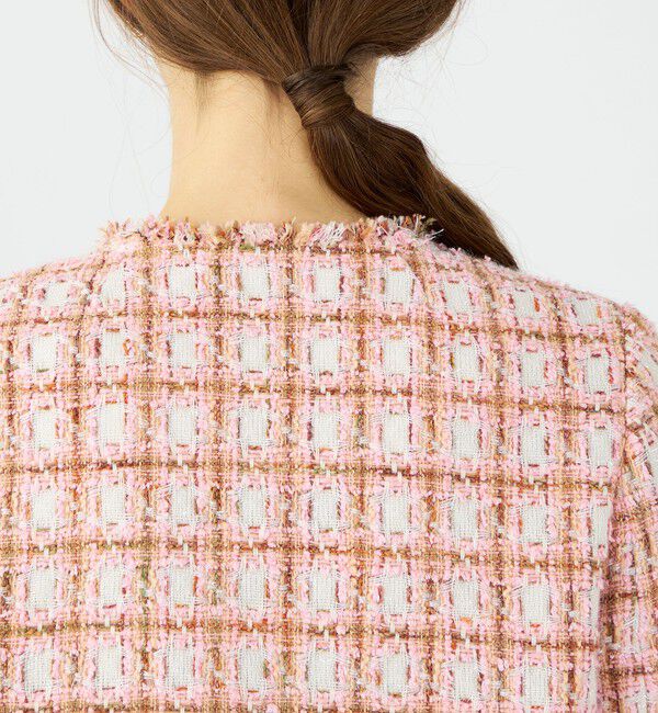 Ballsey「Parfait クルーネックジャケット」|ノーカラージャケット|