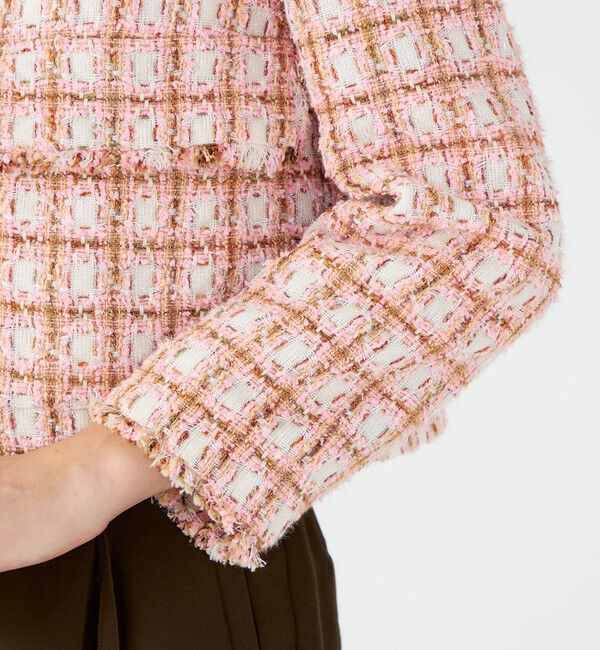 Ballsey「Parfait クルーネックジャケット」|ノーカラージャケット|