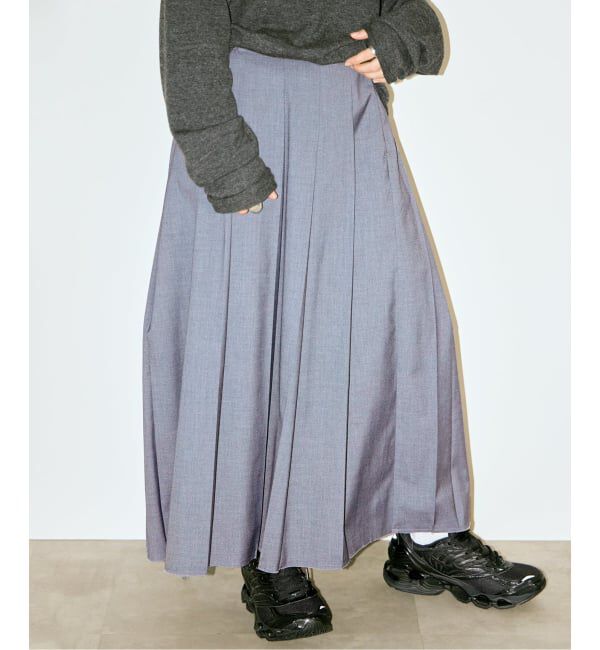  「《追加》TR PLEATS スカート」|スカート|グレーA