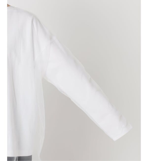  「《予約》[THE MOOD]チュール ロングTシャツ」|Tシャツ・カットソー|