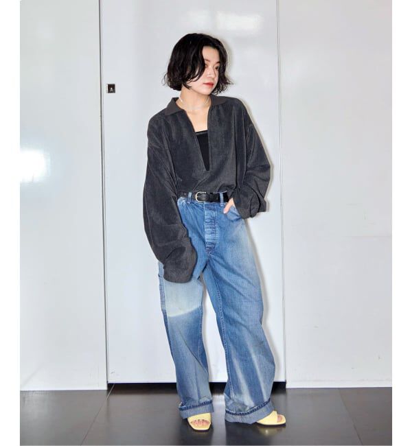  「《予約》[THE MOOD]パイルスキッパーTシャツ」|Tシャツ・カットソー|