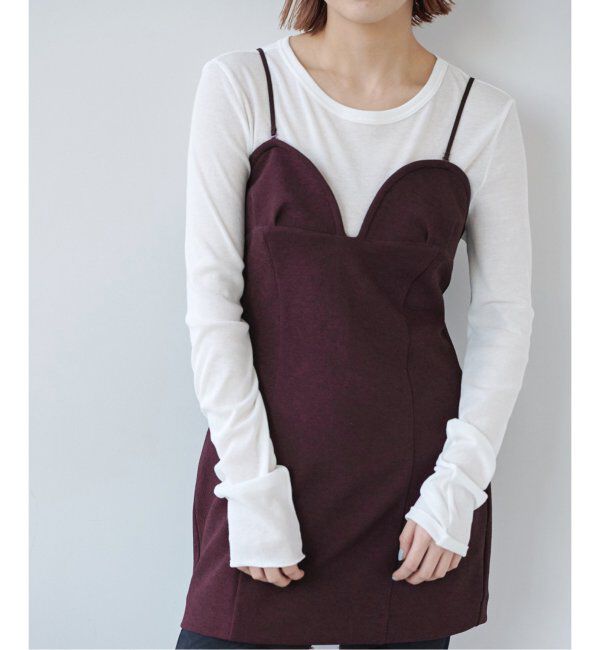 EMILYWEEK「【KOJIMA SAKI&times;EMILY WEEK】チュニックキャミドレス」|ワンピース|