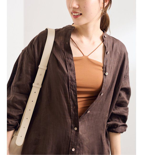 EMILYWEEK「EMILY WEEK&times;FRAMeWORK Vラインクロップドブラキャミソール」|インナー|