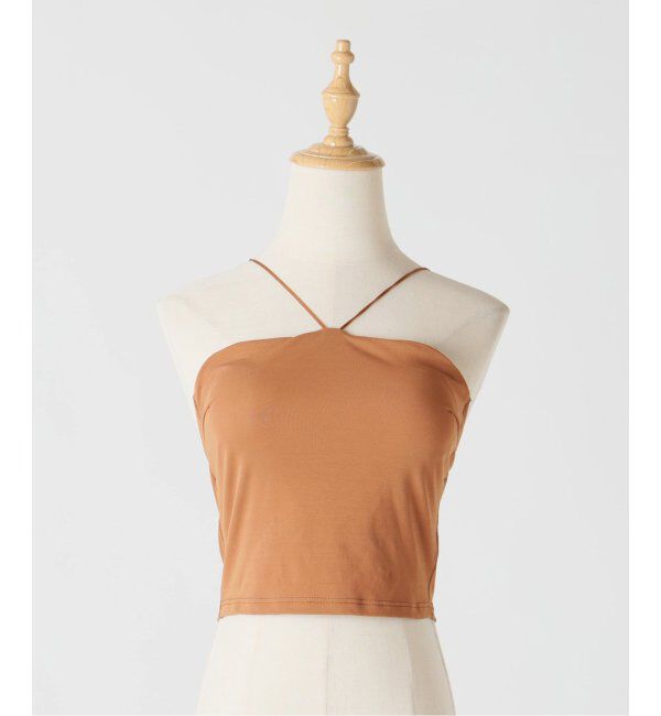 EMILYWEEK「EMILY WEEK&times;FRAMeWORK Vラインクロップドブラキャミソール」|インナー|