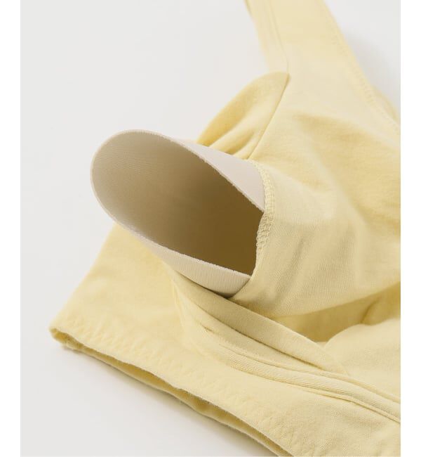 EMILYWEEK「【NEUTRAL】オーガニックコットン混カバレッジブラ（イエロー）」|インナー|
