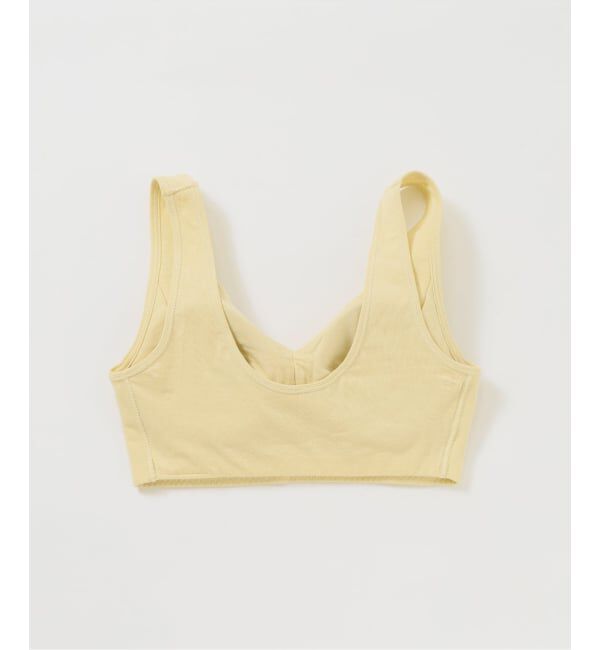 EMILYWEEK「【NEUTRAL】オーガニックコットン混カバレッジブラ（イエロー）」|インナー|
