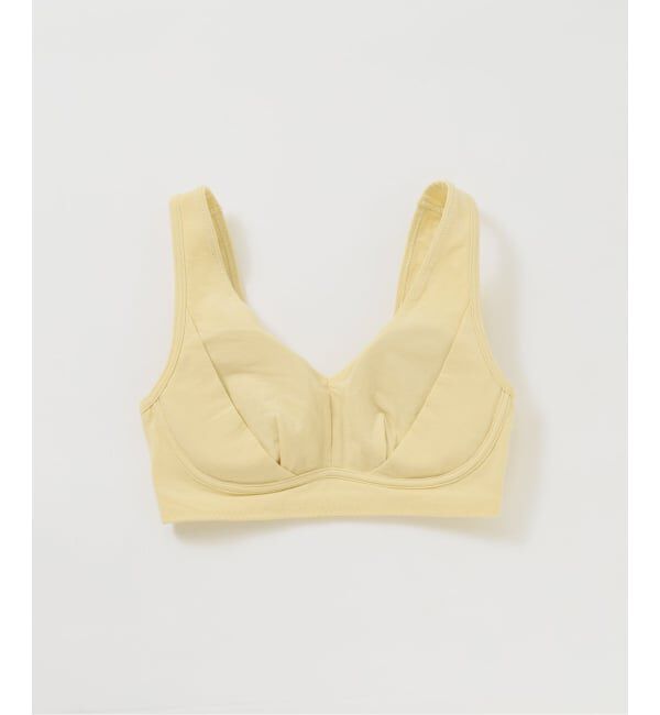 EMILYWEEK「【NEUTRAL】オーガニックコットン混カバレッジブラ（イエロー）」|インナー|