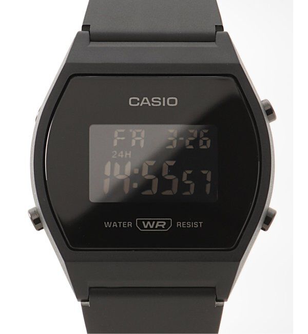 HIROB「Web限定 CASIO LW-204-1BJF Black」|腕時計|