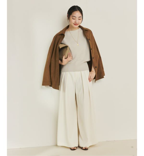 Plage「Sabrina Neck ベスト」|ベスト・ジレ|