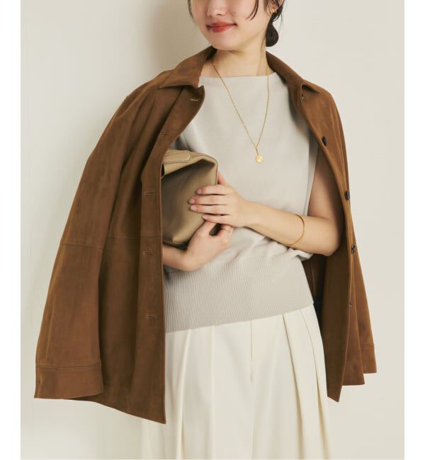 Plage「Sabrina Neck ベスト」|ベスト・ジレ|