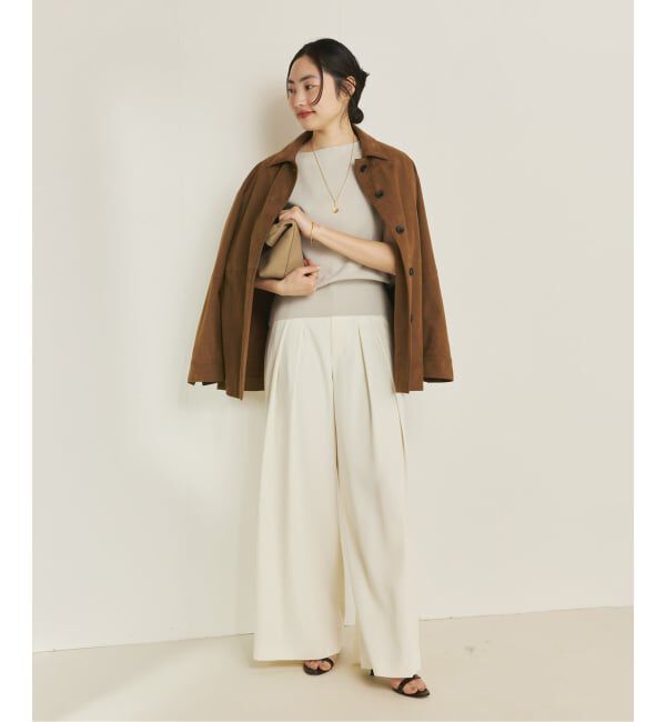 Plage「Sabrina Neck ベスト」|ベスト・ジレ|