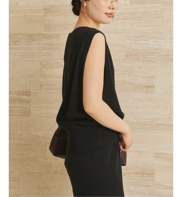 Plage「Sabrina Neck ベスト」|ベスト・ジレ|