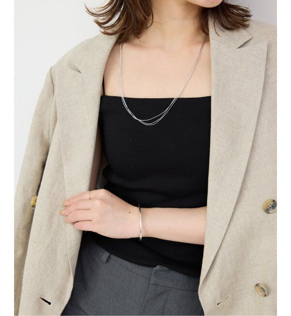 SLOBE IENA「《追加2》カップ付きフライスキャミソール」|インナー|