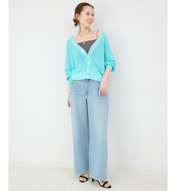 SLOBE IENA「《追加2》カップ付きフライスキャミソール」|インナー|