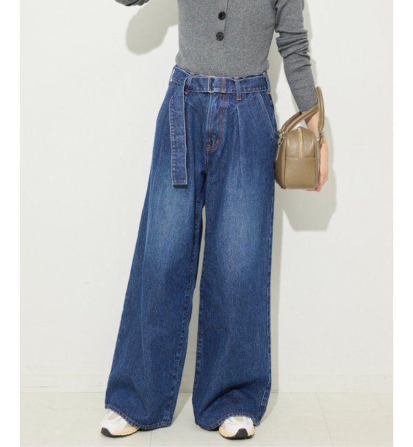 SLOBE IENA「NEEDBY HERITAGE/ニードバイ ヘリテージ SLOBE別注 FRED デニム」|デニム|ブルー A