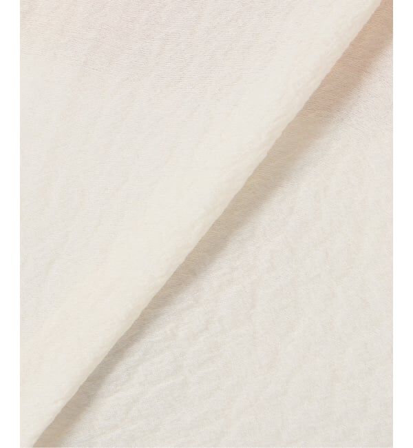 IENA「&NAVY オーガンジージャガードタックブラウス」|シャツ・ブラウス|