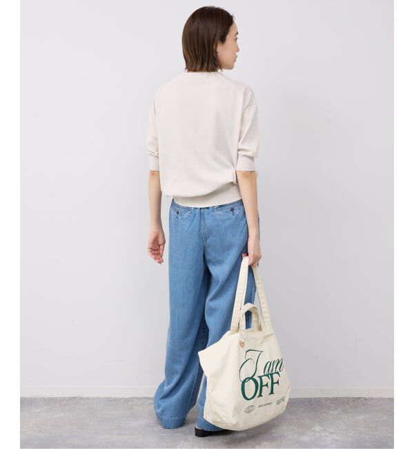 SLOBE IENA「《シリーズあり/予約》コットンキュプラハーフスリーブプルオーバー」|ニット・セーター|