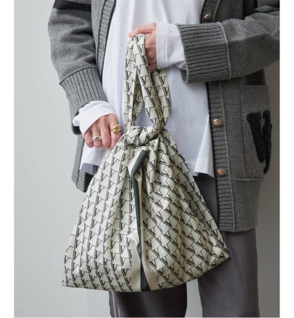 VERMEIL par iena「《追加7予約》VERMEIL モノグラムエコバッグMedium」|その他|