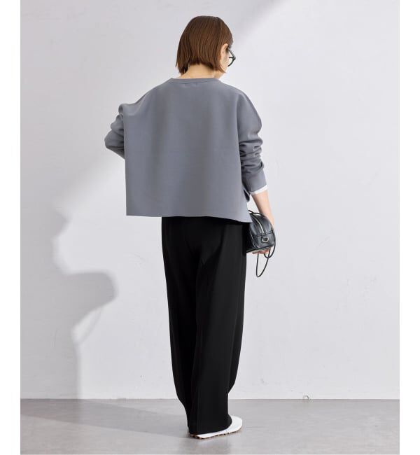 IENA「《追加予約》ウォッシャブル ジョーゼットスラックス」|スラックス|