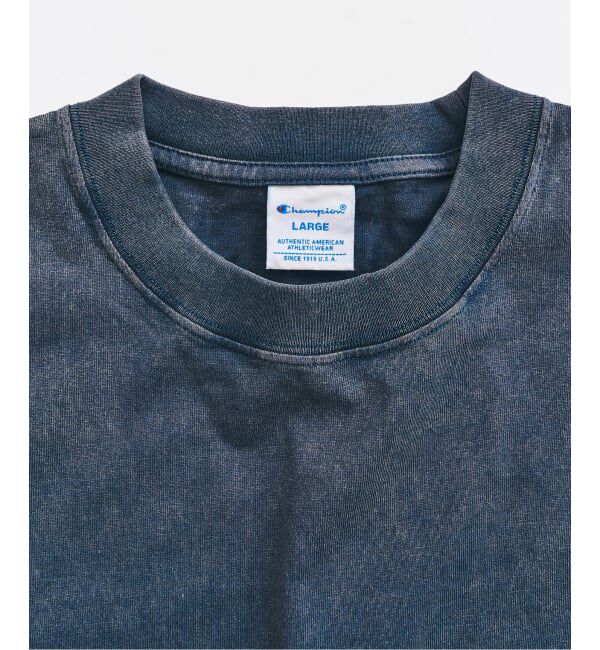 417 EDIFICE「CHAMPION / チャンピオン 417別注 Bleach Wash Pocket Tシャツ」|Tシャツ・カットソー|