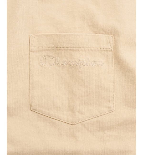 417 EDIFICE「CHAMPION / チャンピオン 417別注 Bleach Wash Pocket Tシャツ」|Tシャツ・カットソー|