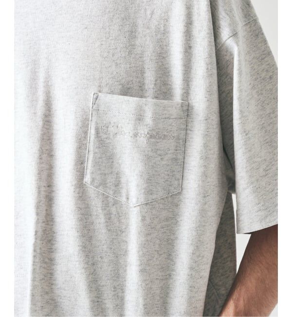 417 EDIFICE「CHAMPION / チャンピオン 417別注 Bleach Wash Pocket Tシャツ」|Tシャツ・カットソー|