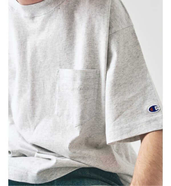 417 EDIFICE「CHAMPION / チャンピオン 417別注 Bleach Wash Pocket Tシャツ」|Tシャツ・カットソー|