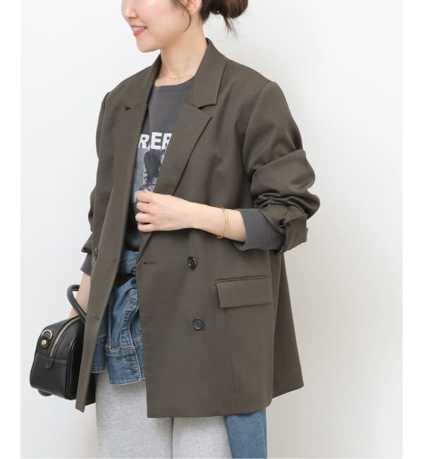 JOURNAL STANDARD relume「《追加 / 新色》ダブルフロントテーラードジャケット」|テーラードジャケット|