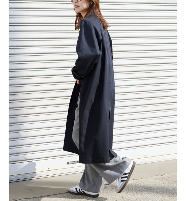 JOURNAL STANDARD relume「《追加》スーピマコットンステンカラーコート」|ステンカラーコート|
