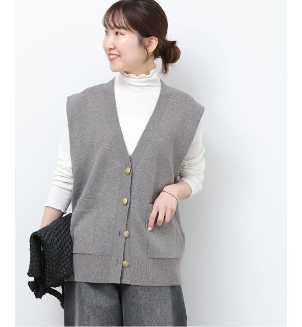 JOURNAL STANDARD relume「コットンカシミヤミックスダブルニットベスト」|ベスト・ジレ|