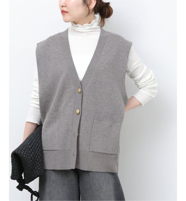 JOURNAL STANDARD relume「コットンカシミヤミックスダブルニットベスト」|ベスト・ジレ|