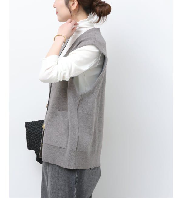 JOURNAL STANDARD relume「コットンカシミヤミックスダブルニットベスト」|ベスト・ジレ|