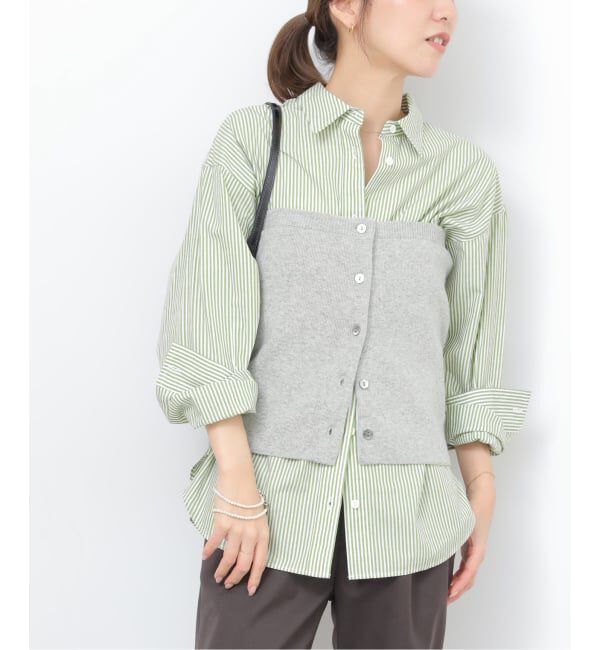 JOURNAL STANDARD relume「ONE DAYロゴストライプシャツ」|シャツ・ブラウス|