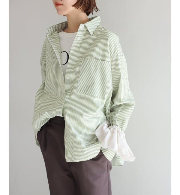 JOURNAL STANDARD relume「ONE DAYロゴストライプシャツ」|シャツ・ブラウス|