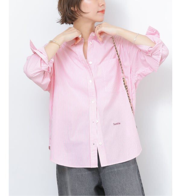 JOURNAL STANDARD relume「ONE DAYロゴストライプシャツ」|シャツ・ブラウス|