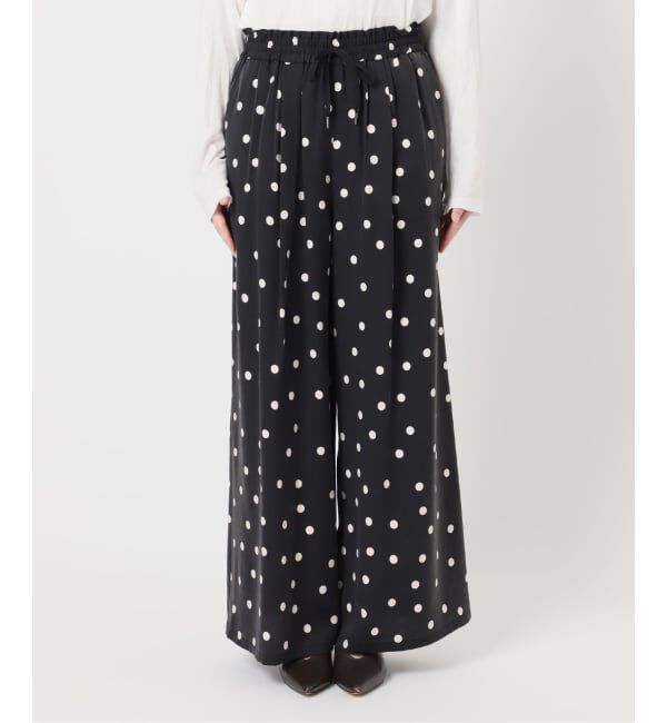 JOURNAL STANDARD relume「ランダムドットギャザーワイドパンツ」|その他|
