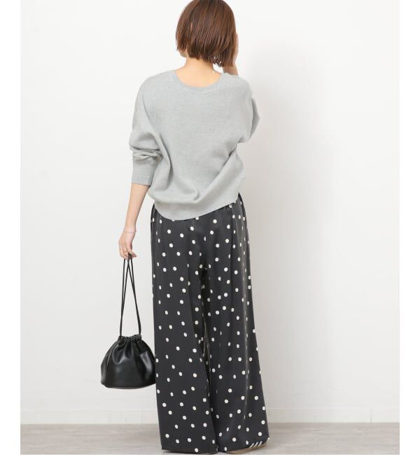 JOURNAL STANDARD relume「ランダムドットギャザーワイドパンツ」|その他|