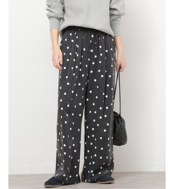 JOURNAL STANDARD relume「ランダムドットギャザーワイドパンツ」|その他|